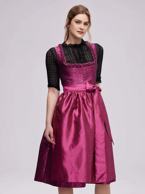 Die Schönheit des pinken Dirndls und die Welt der Trachtenmode