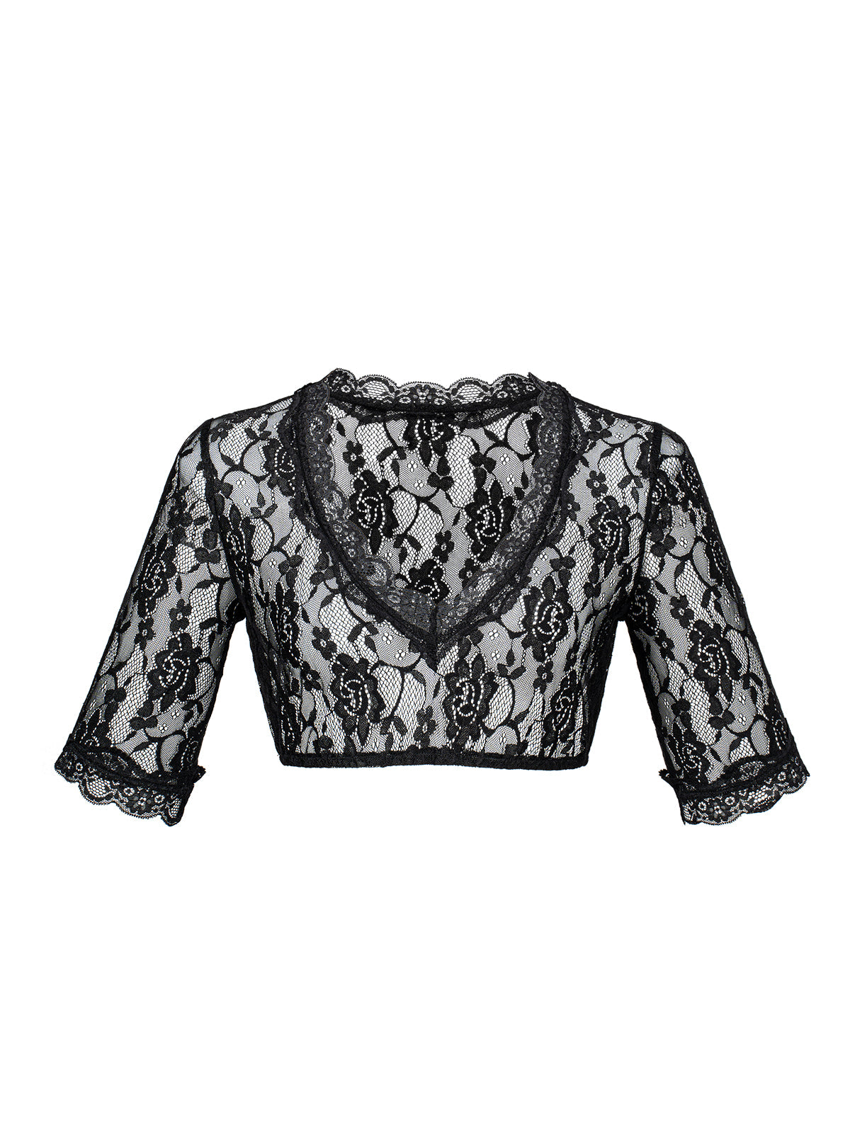 Dirndlblusen Sale: Die perfekte Wahl für Ihre Garderobe - V-Ausschnitt Langarm als Innen