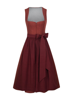 Rote Dirndl-Trends 2025: Feuer, Leidenschaft und moderne Tradition