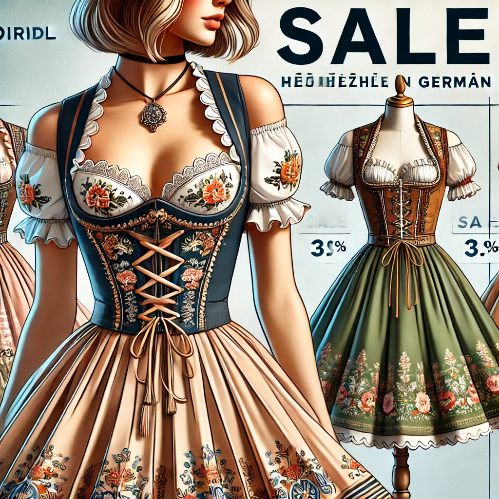 Dirndl in de verkoop - koopjesjacht in de wereld van traditionele kostuums