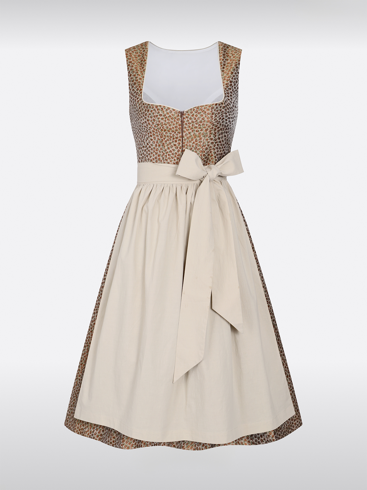 Die Dirndl gelb-Revolution zwischen Tradition und Avantgarde