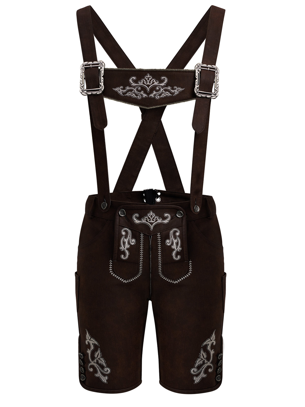 Braune Lederhose Norman