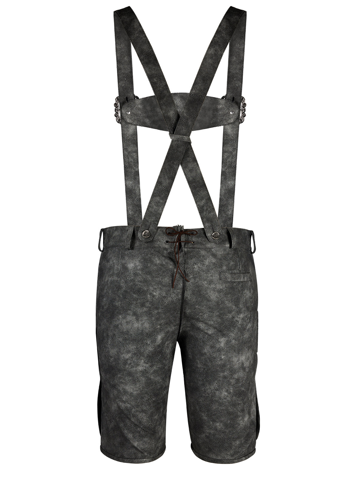 Schwarzgrau Lederhose Norman