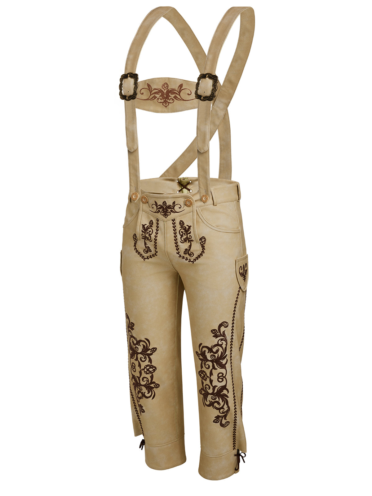 Hellbraun Lederhose Theodor
