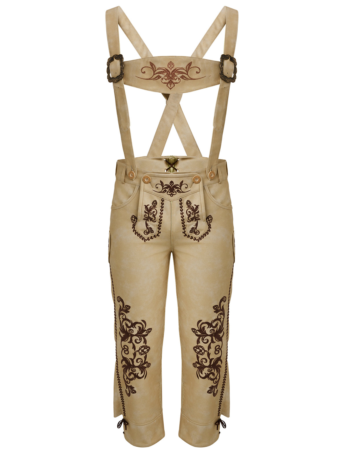 Hellbraun Lederhose Theodor
