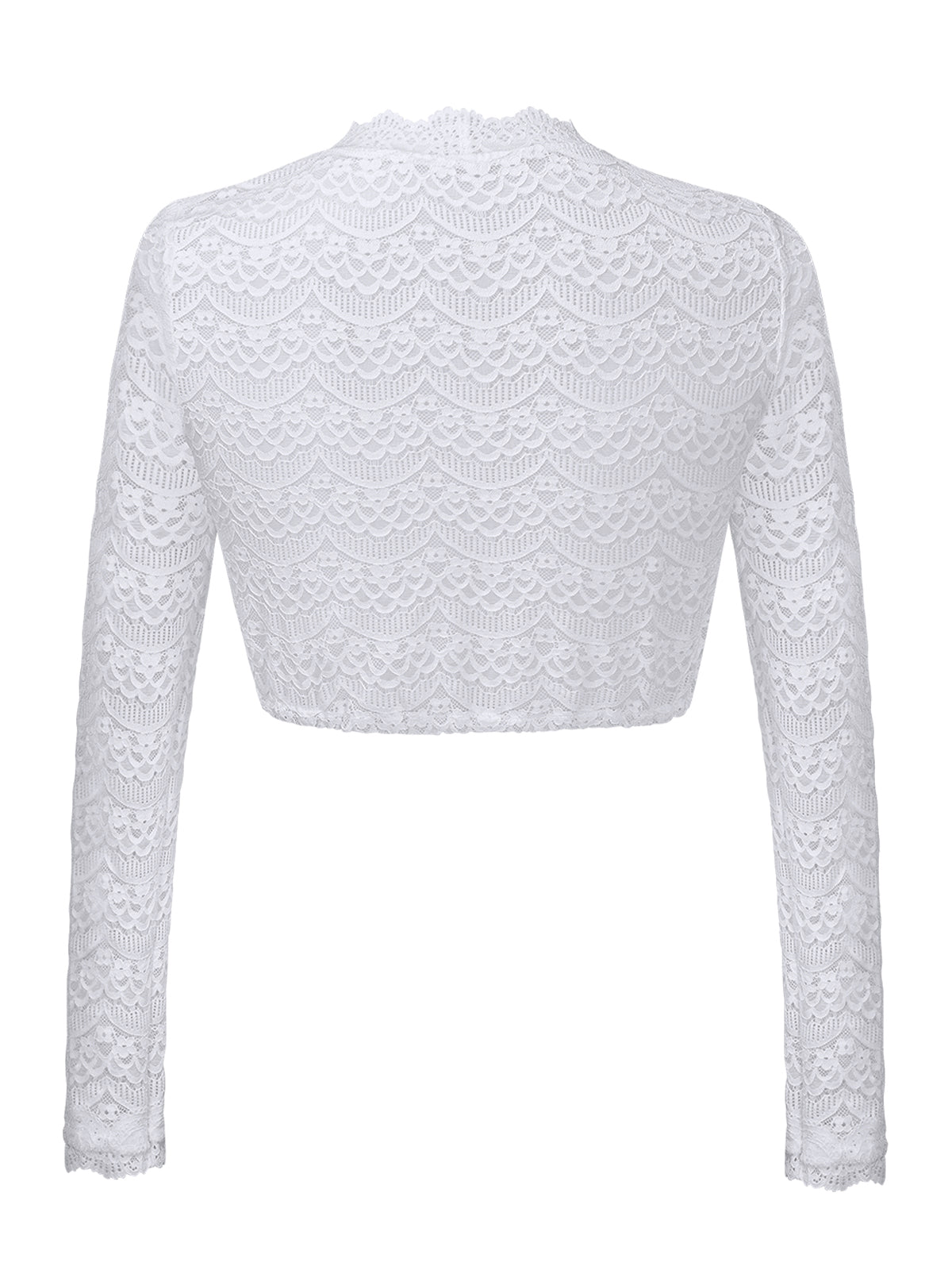 Rundhals Long Arm Women White Dirndlblous Tree