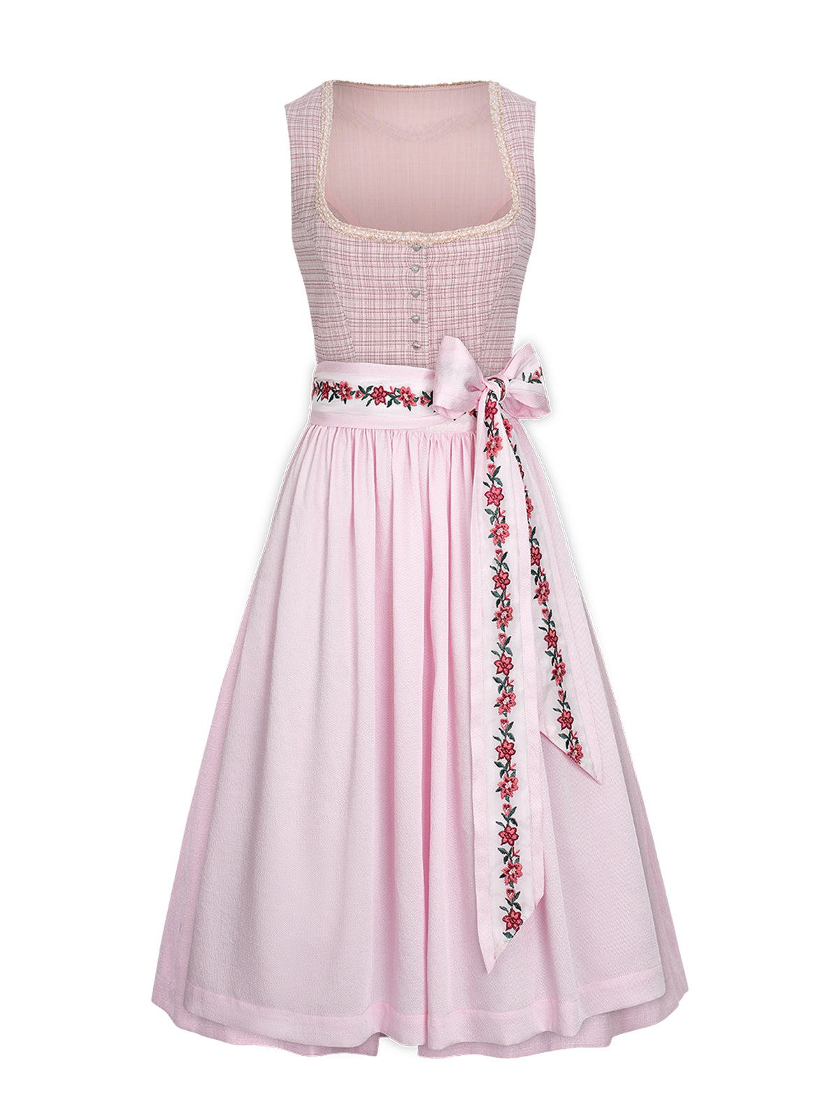 Rosa lige sektion Dirndl Irene