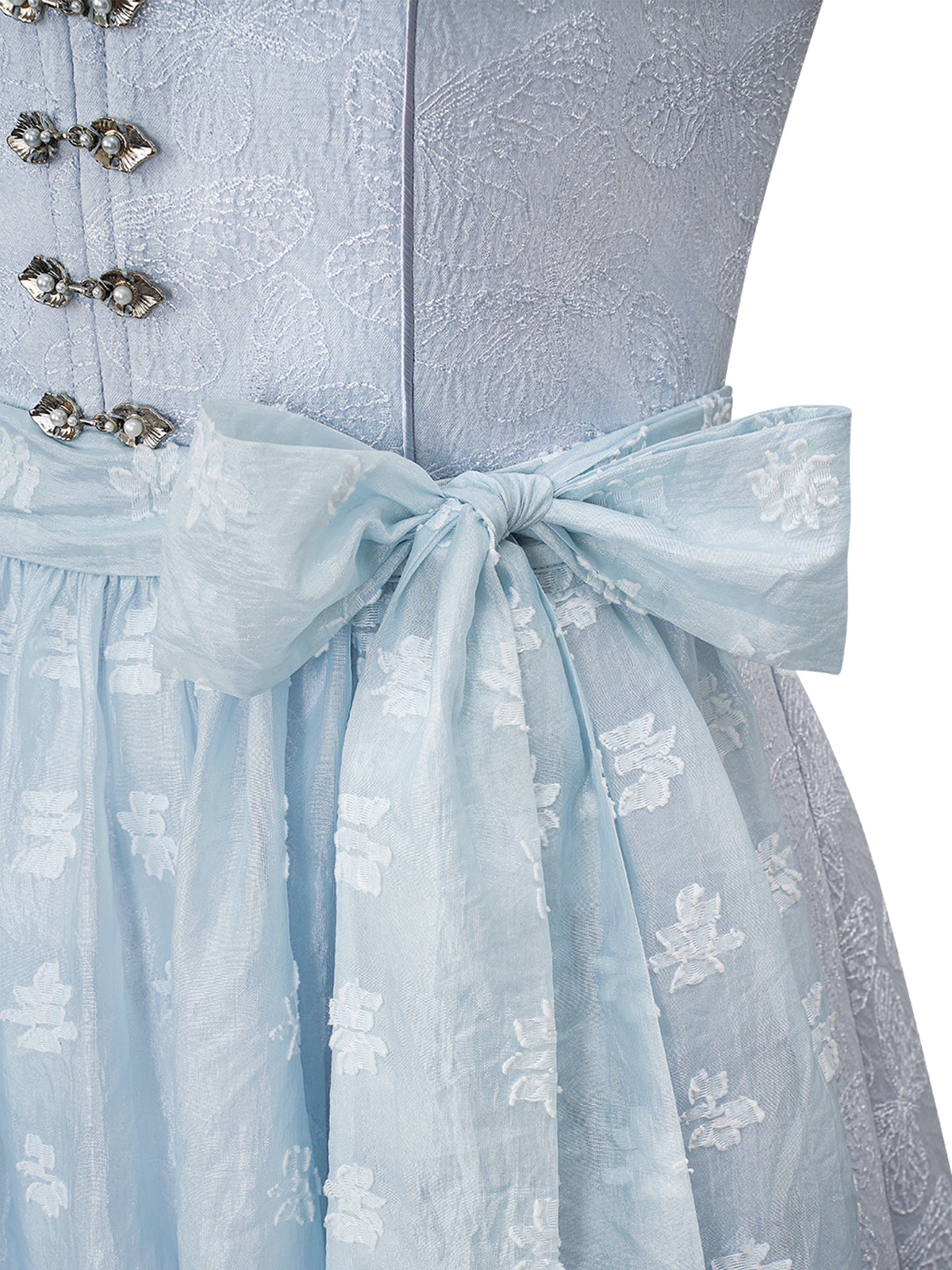 Blå lige sektion Dirndl Lobby