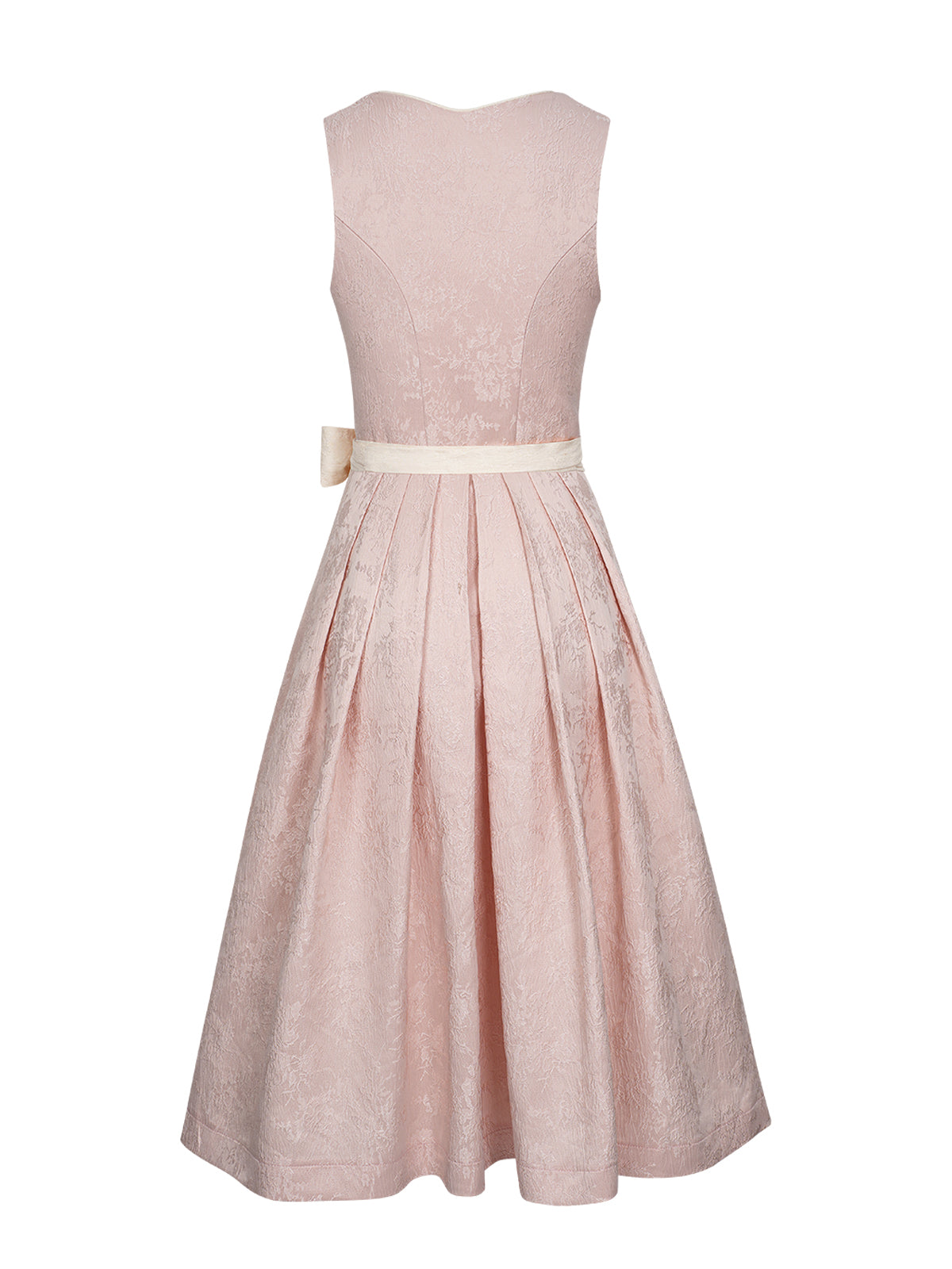 Rosa lige outlet blomstermønster Dirndl Ruth