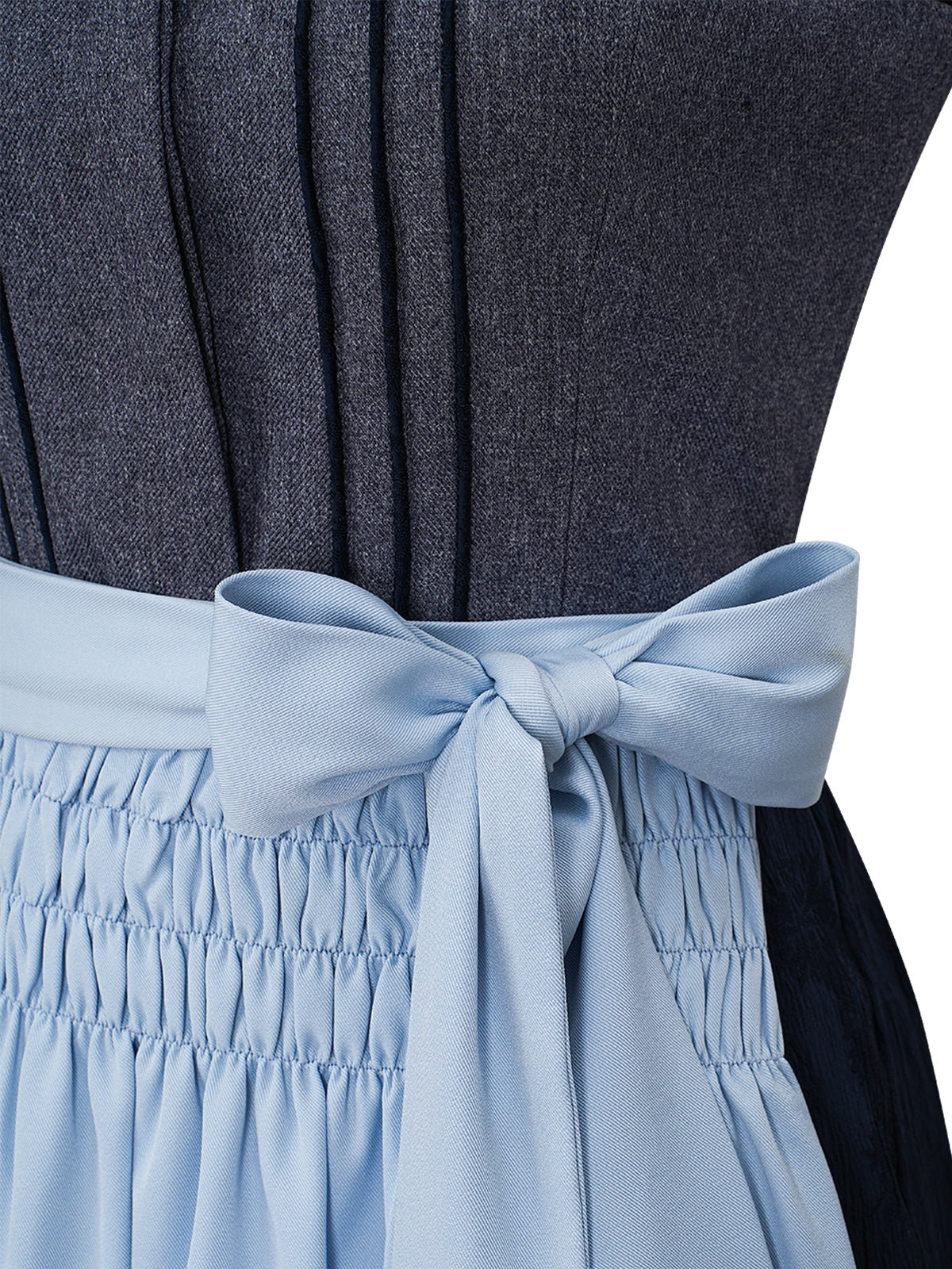 Grå hightered dirndl hedda