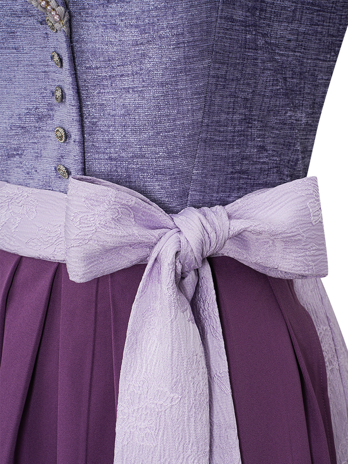 Lila Heart Cutout Dirndl Ginny