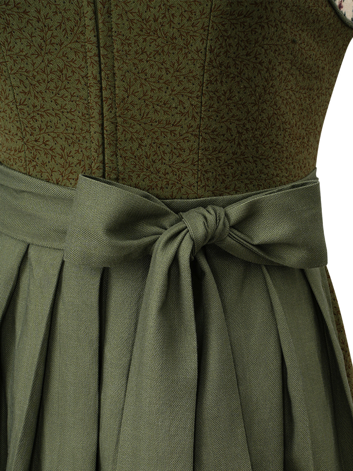 Green Heart Cutout Dirndl Ella