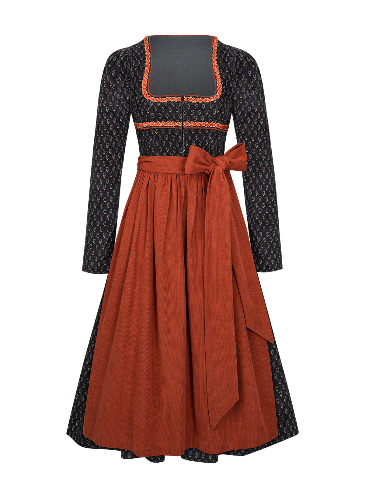 Musta sydämen pääntie dirndl kitty