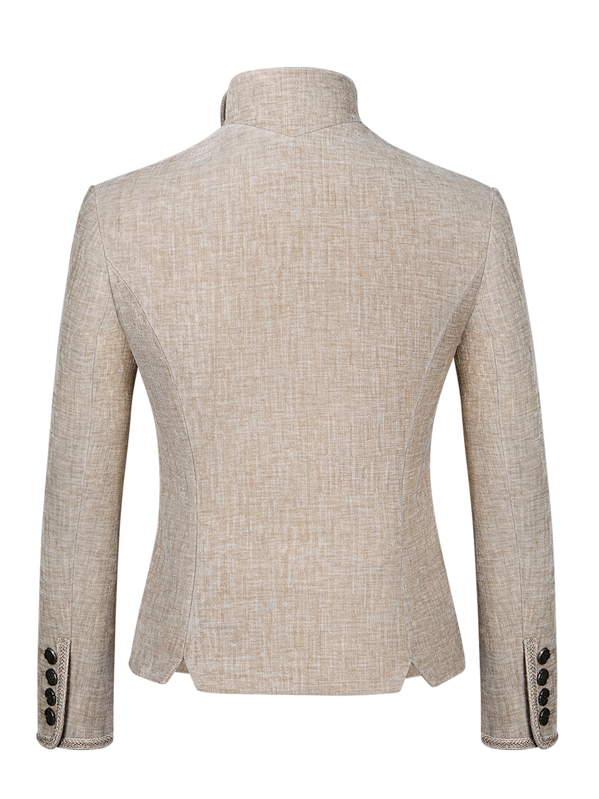 Beige damer knapper jakker barbara