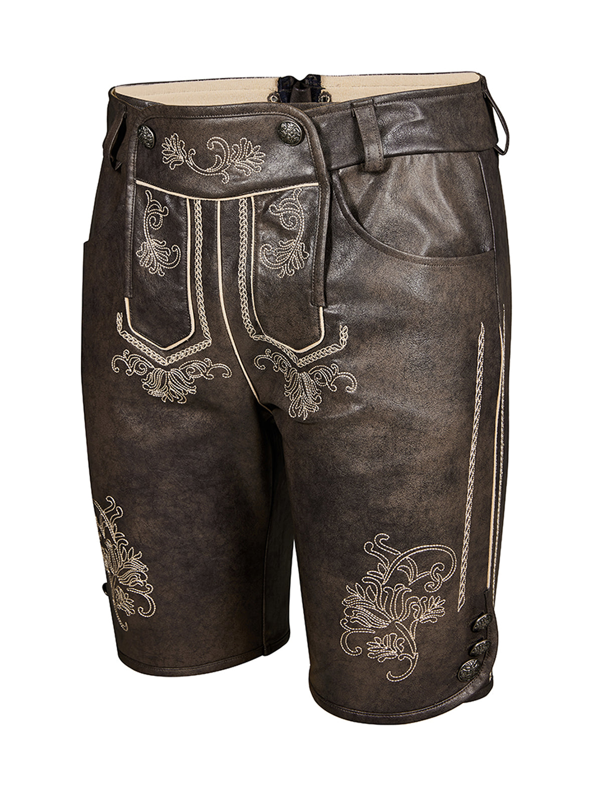 Steinbraune Lederhose Tarius