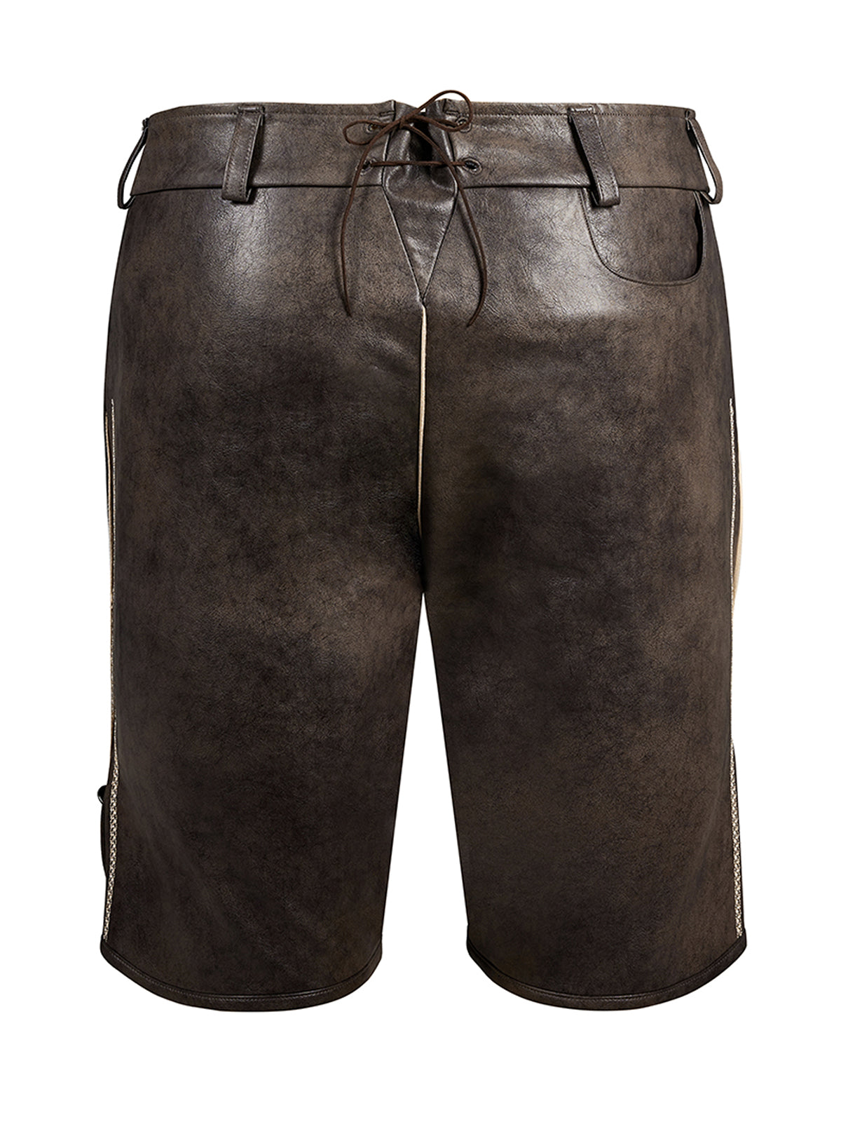 Steinbraune Lederhose Tarius