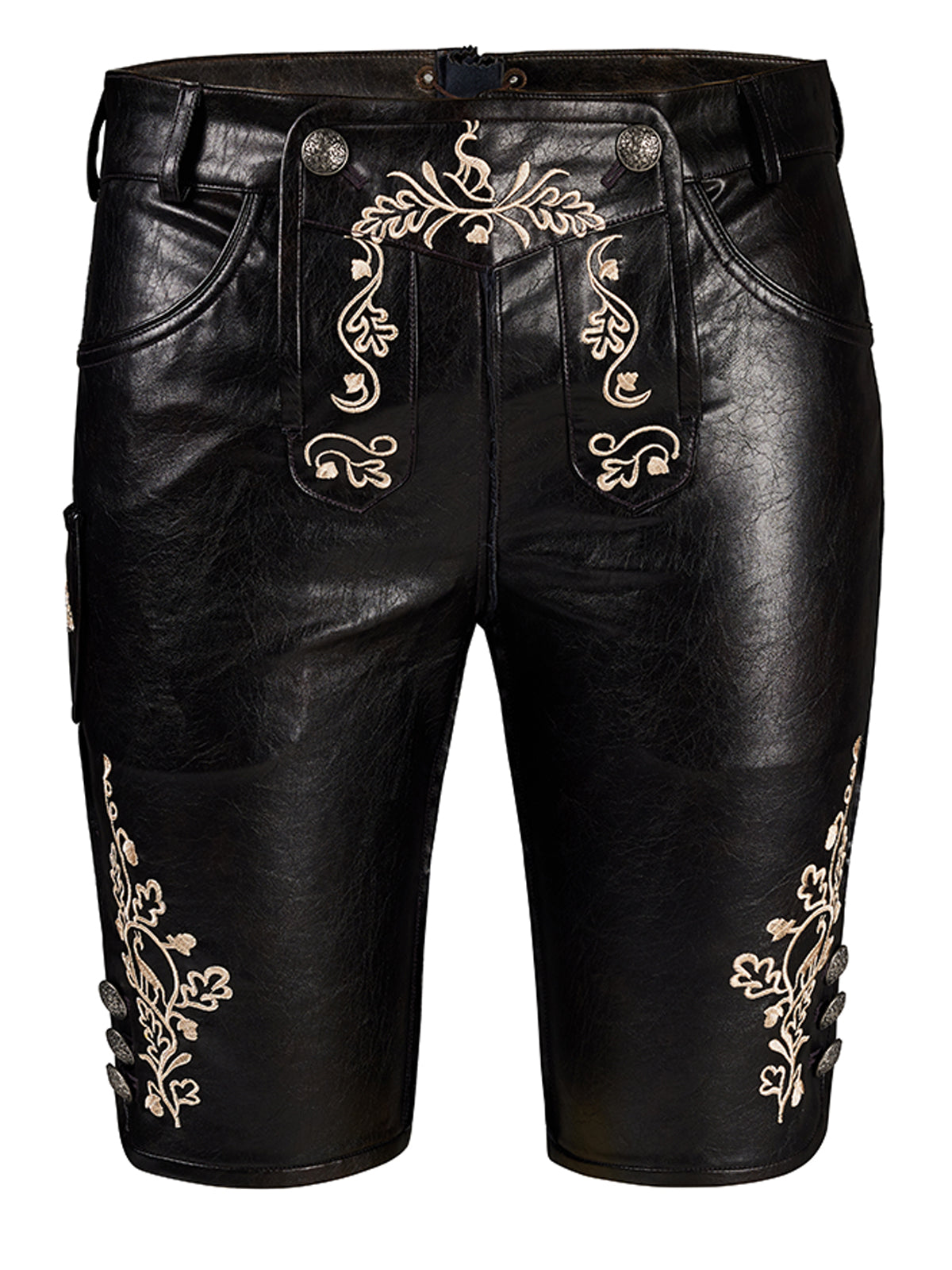 Schwarzees Lederhose Ludwig