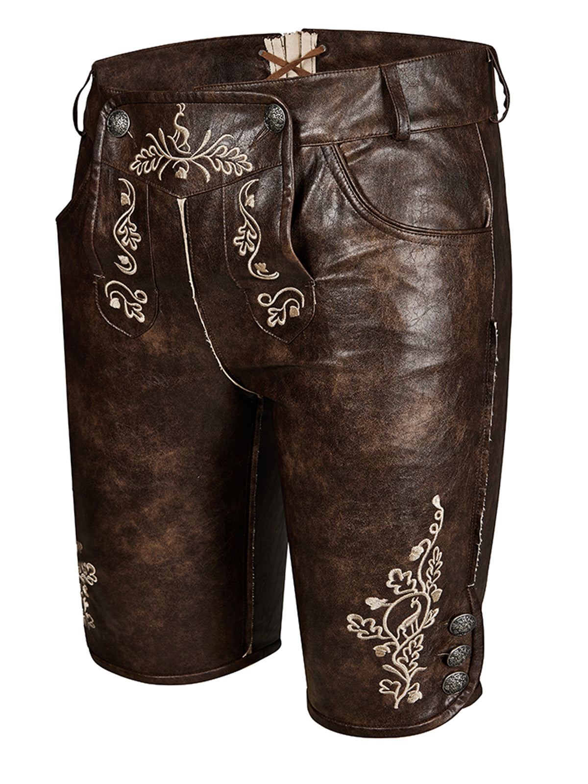 Antibraune Lederhose Ludwig