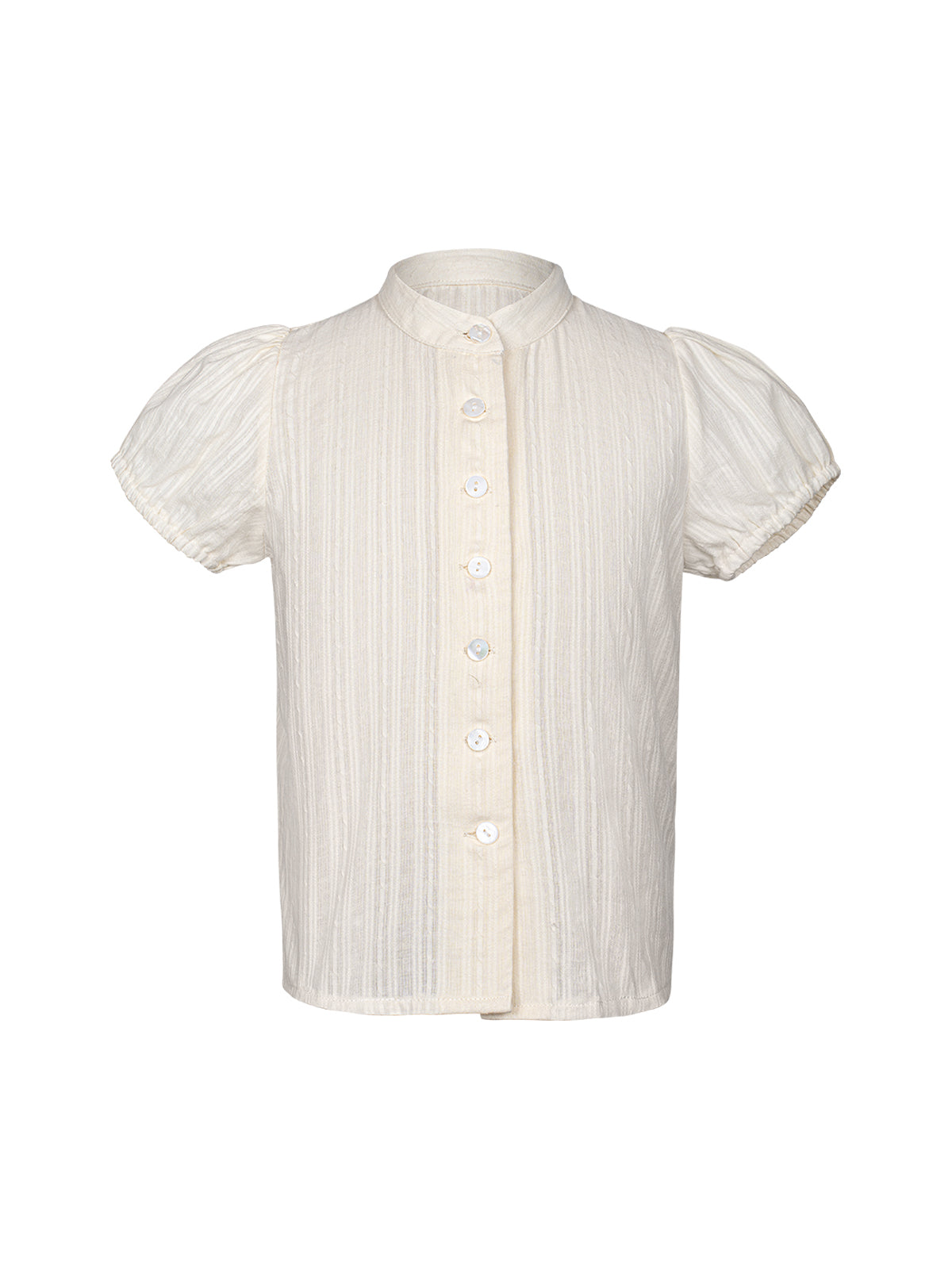 Kinder Bluse Kaka In Cream
