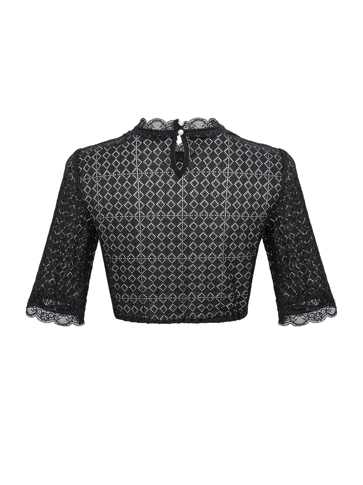 Musta Rundhals Dirndlblous Kiana