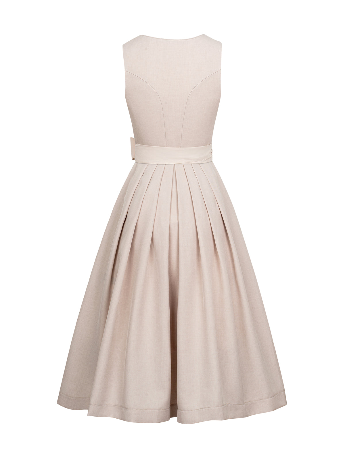 Beige cardiac neckline dirndl maribel
