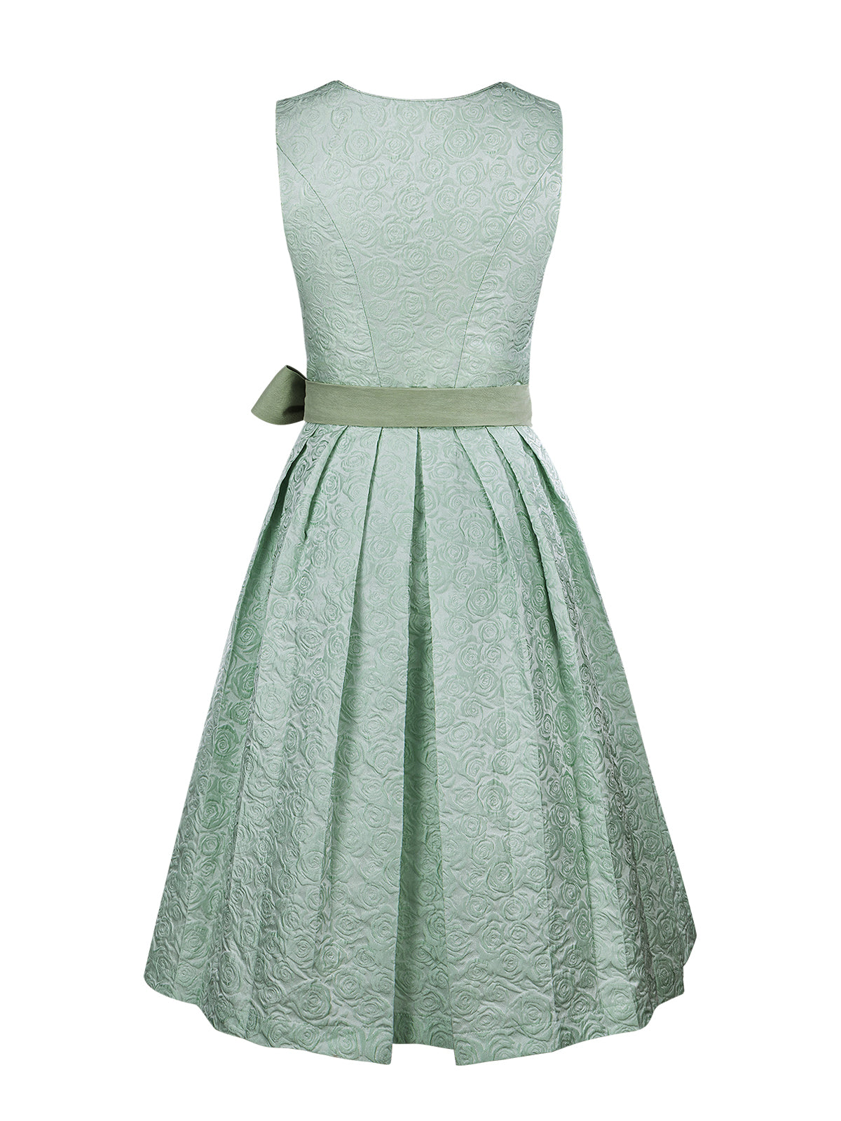 Damer grønne knapper blomster mønster dirndl nadine