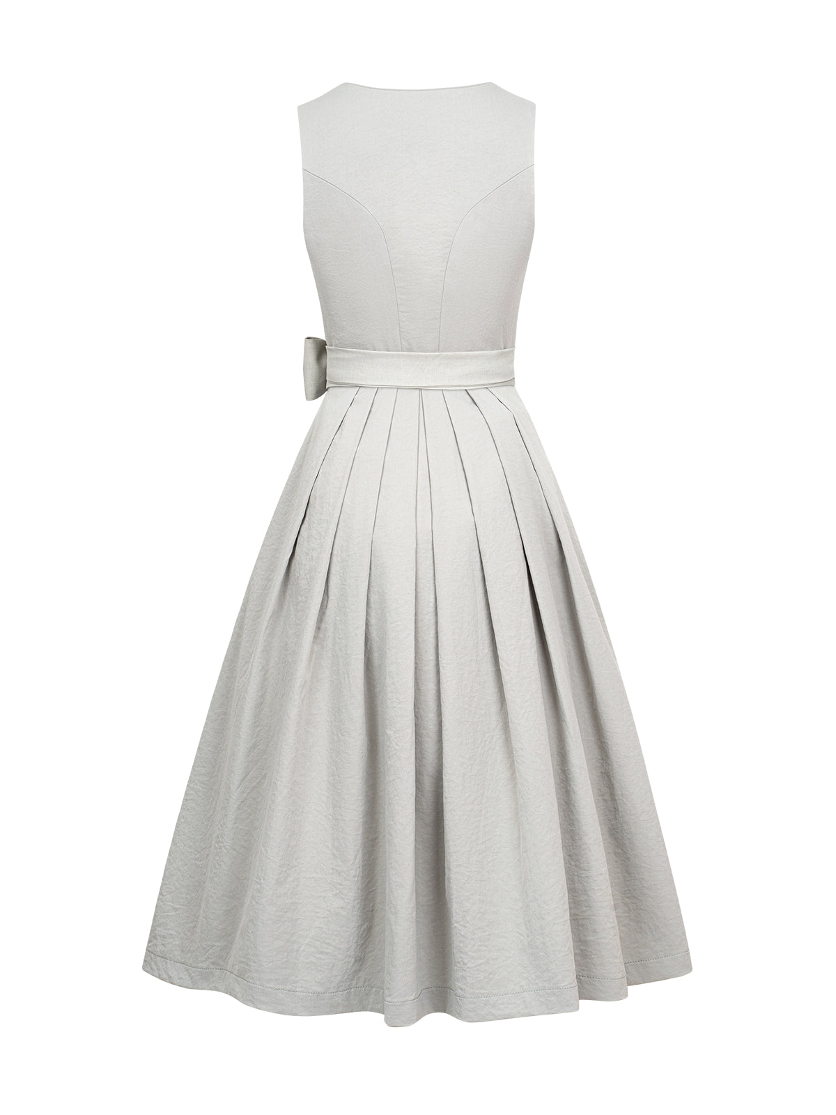 Gray heart neckline dirndl vivia