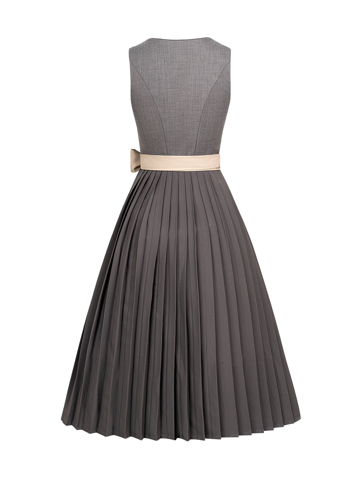 Gray straight section Dirndl Polina