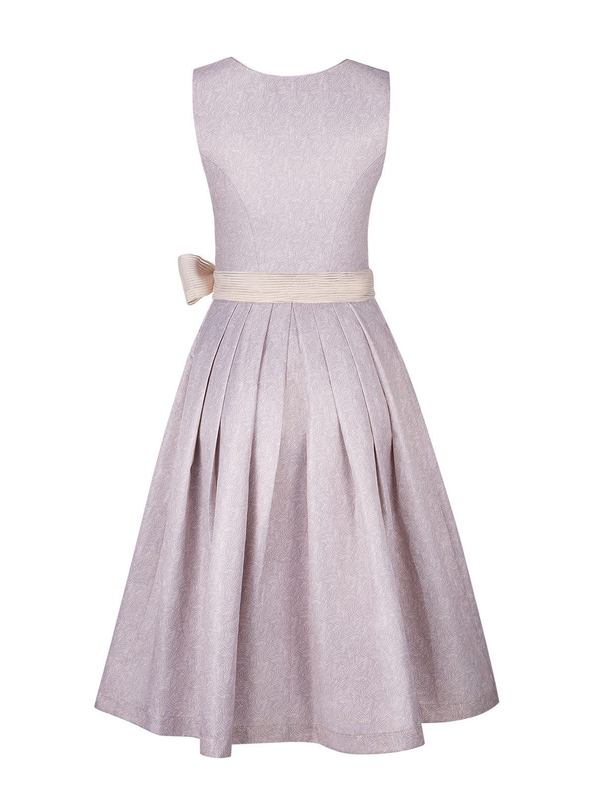 Kvinders lyserøde lynlås på front dirndl Weber