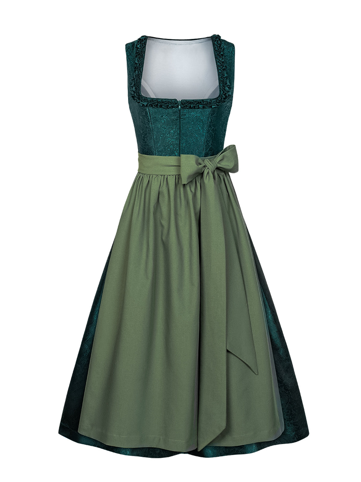 Grøn, lige sektion Dirndl Julia