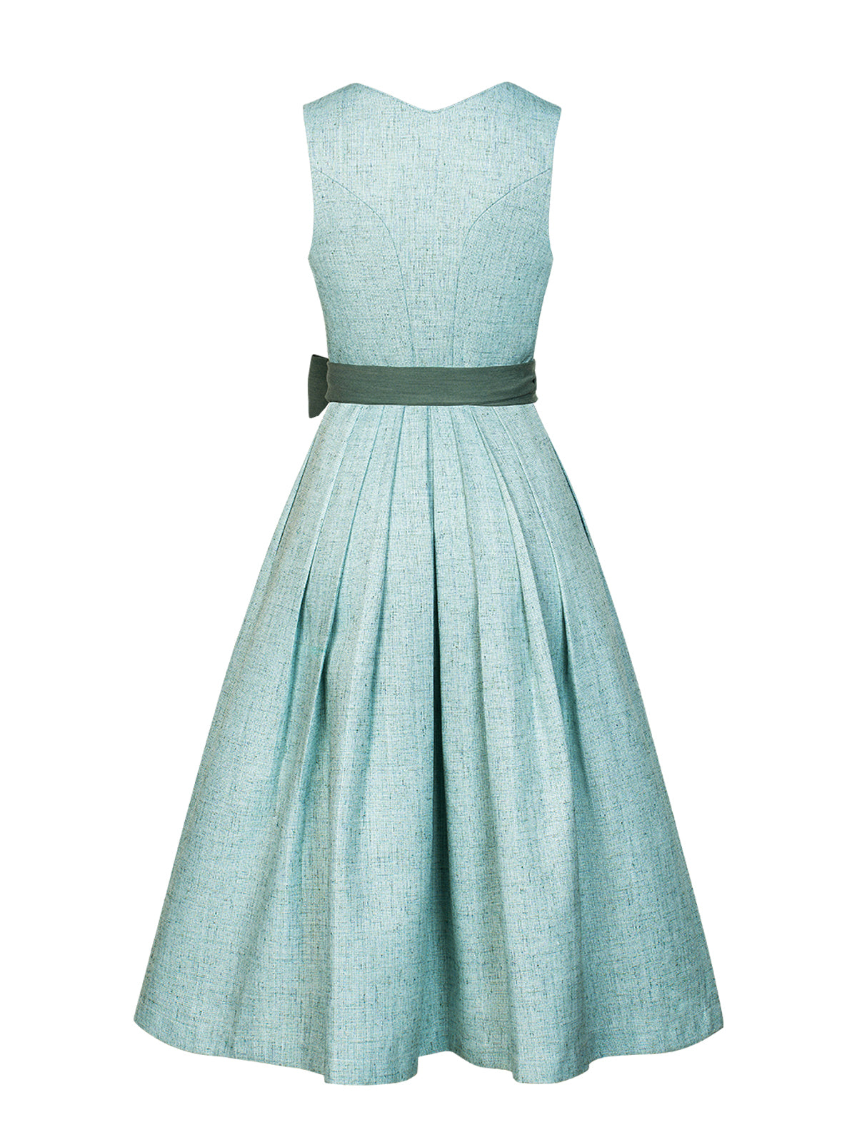 Green Heart Cutout Dirndl Amanana