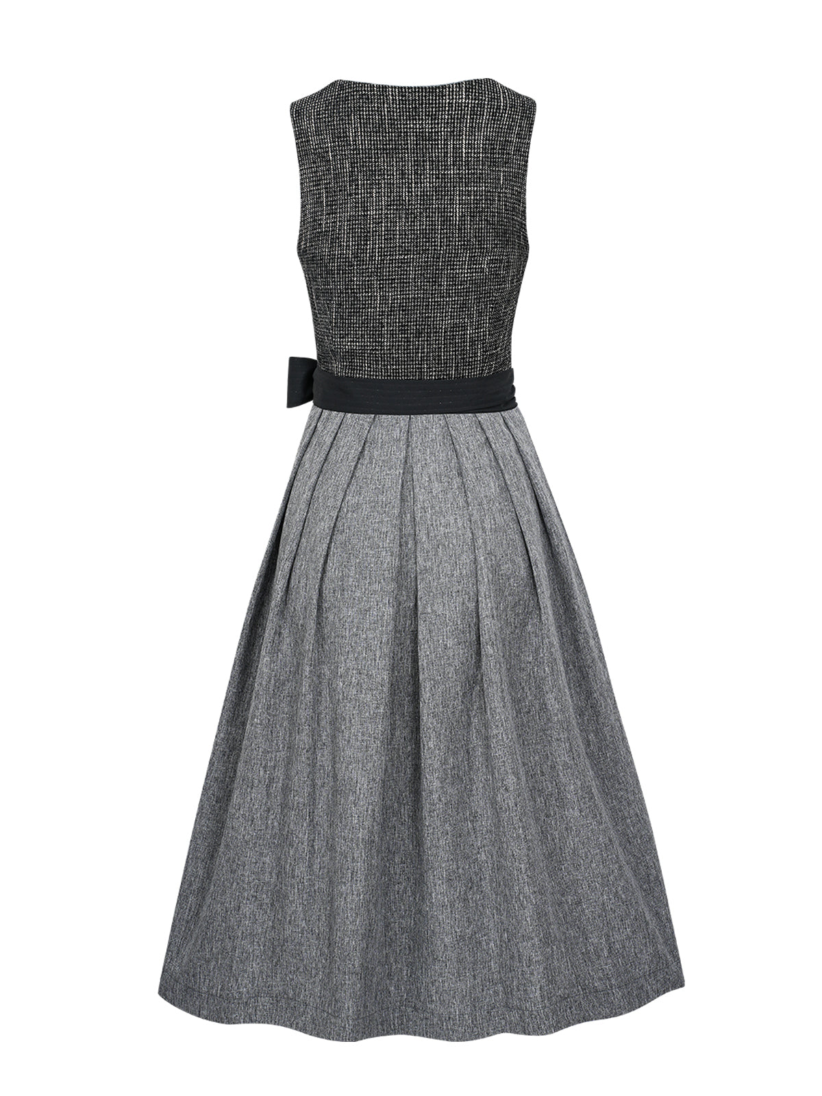 Sort lige sektion Dirndl Caroline