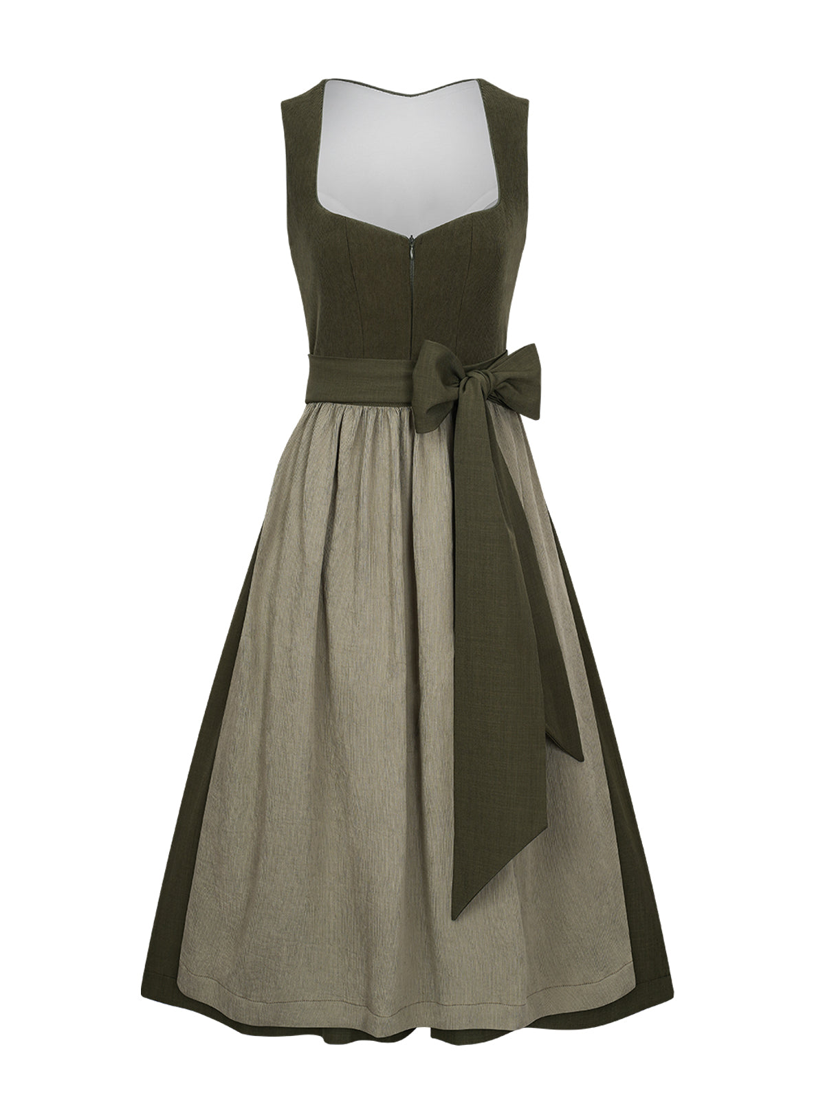 Green Heart Cutout Dirndl Kira