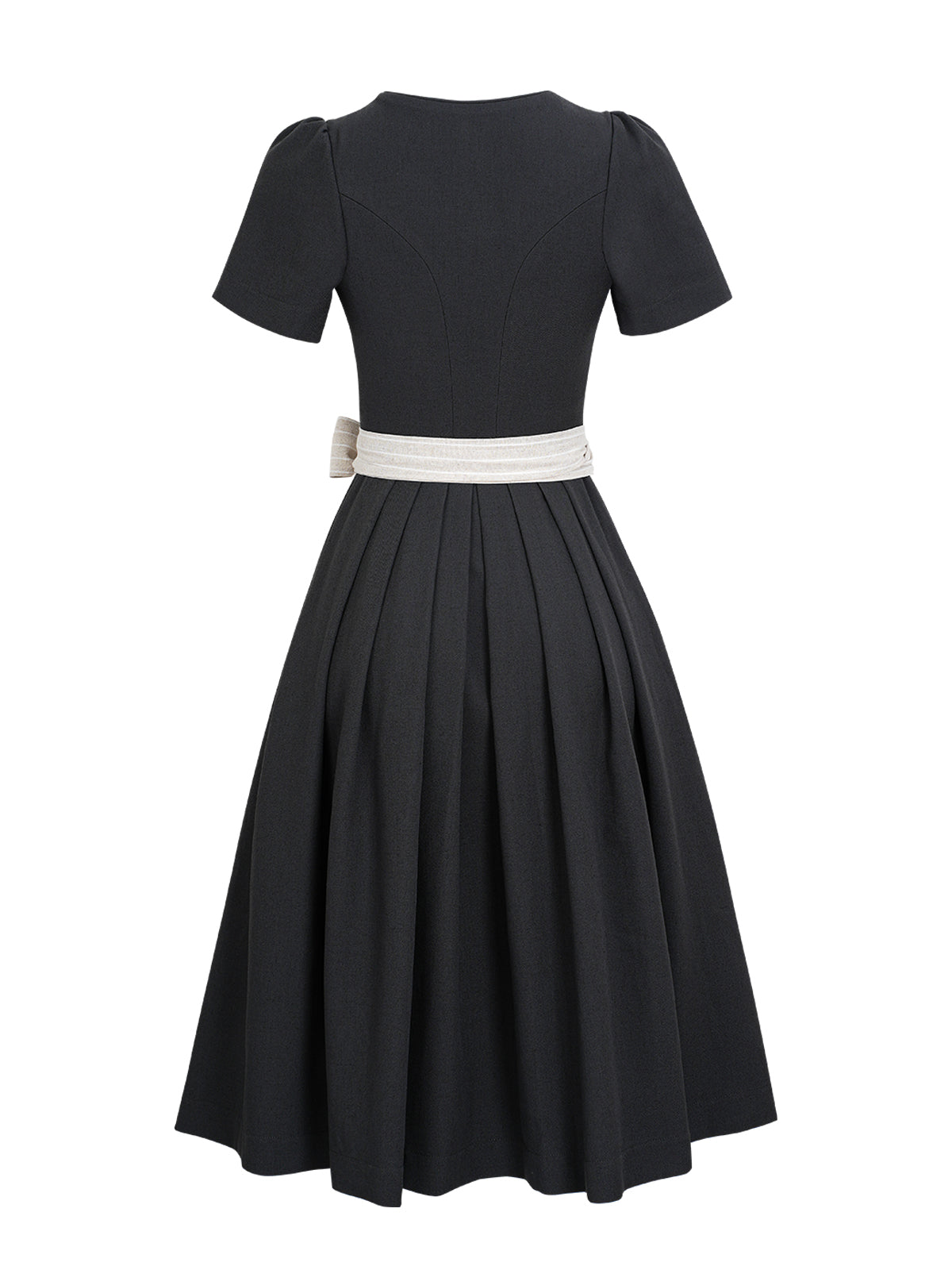 Grå hjertehalsudskæring Dirndl ava