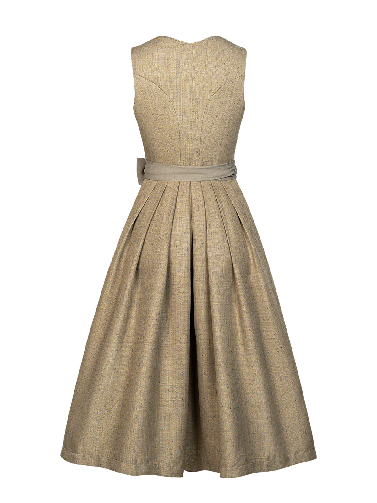 Green Heart Cutout Dirndl Amanana