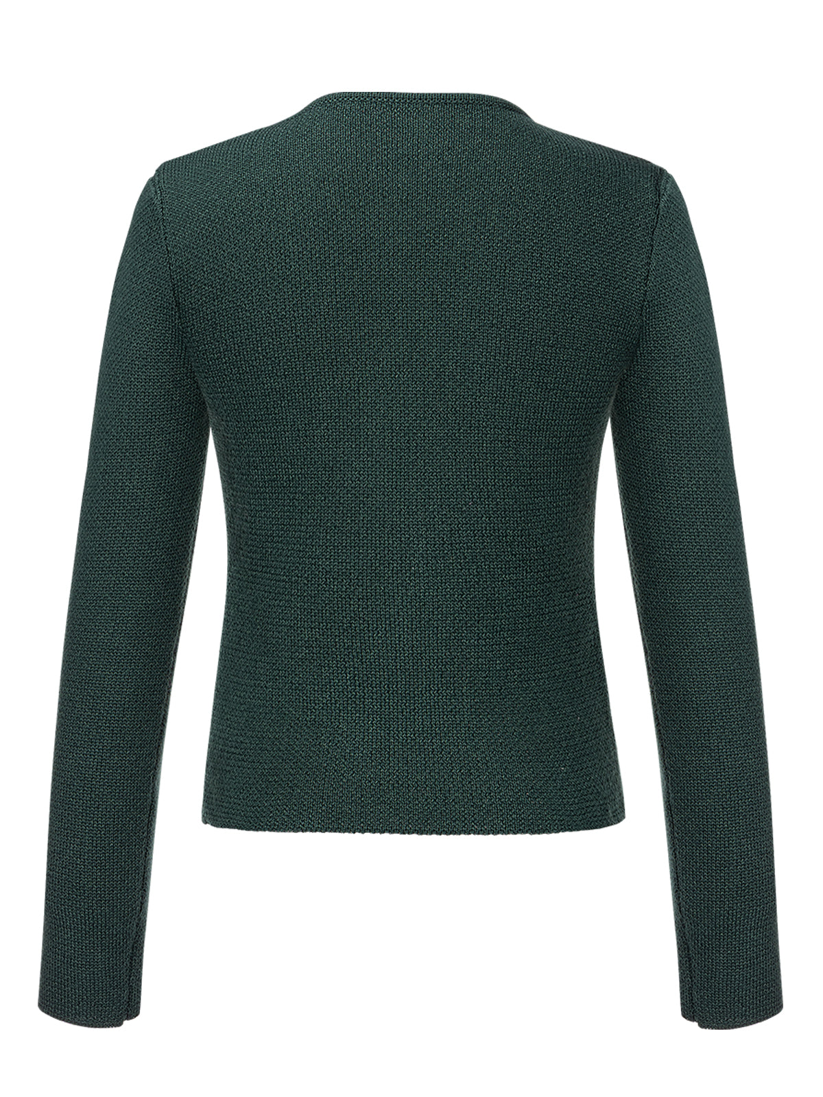 Damer smalle grønne knapper strik mira