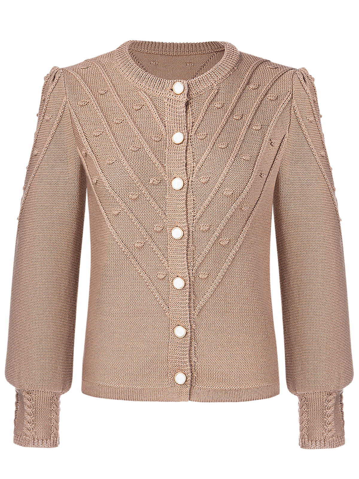 Kvinders brede fløde knapper reb renata