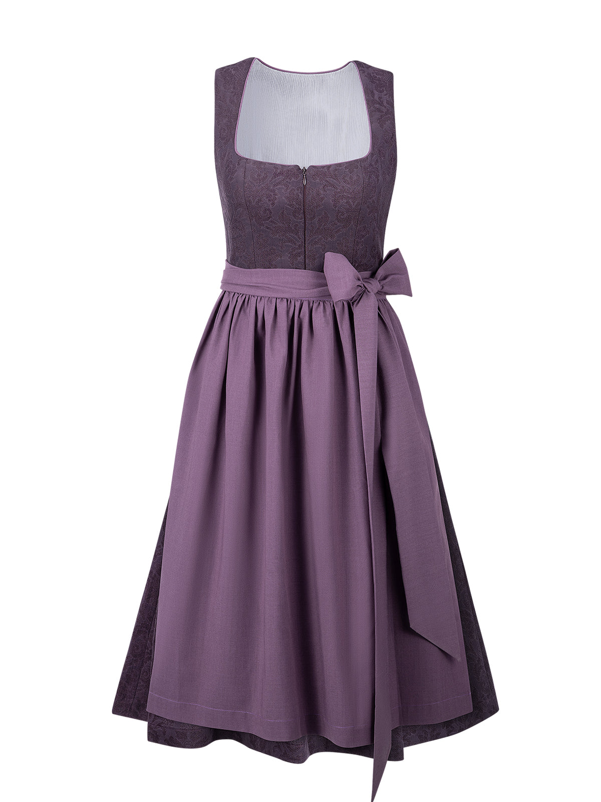 Kvinders lilla lynlås på front dirndl akela