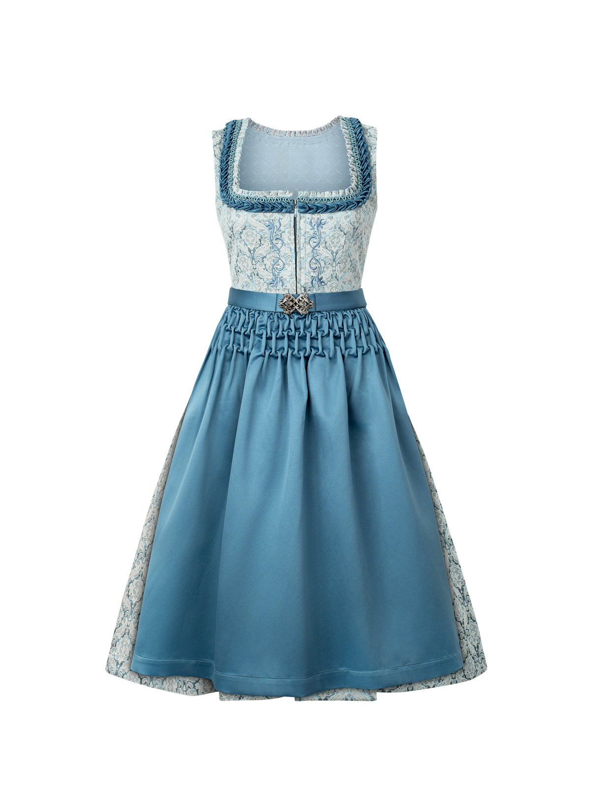 Blå lige sektion Dirndl Jezebel