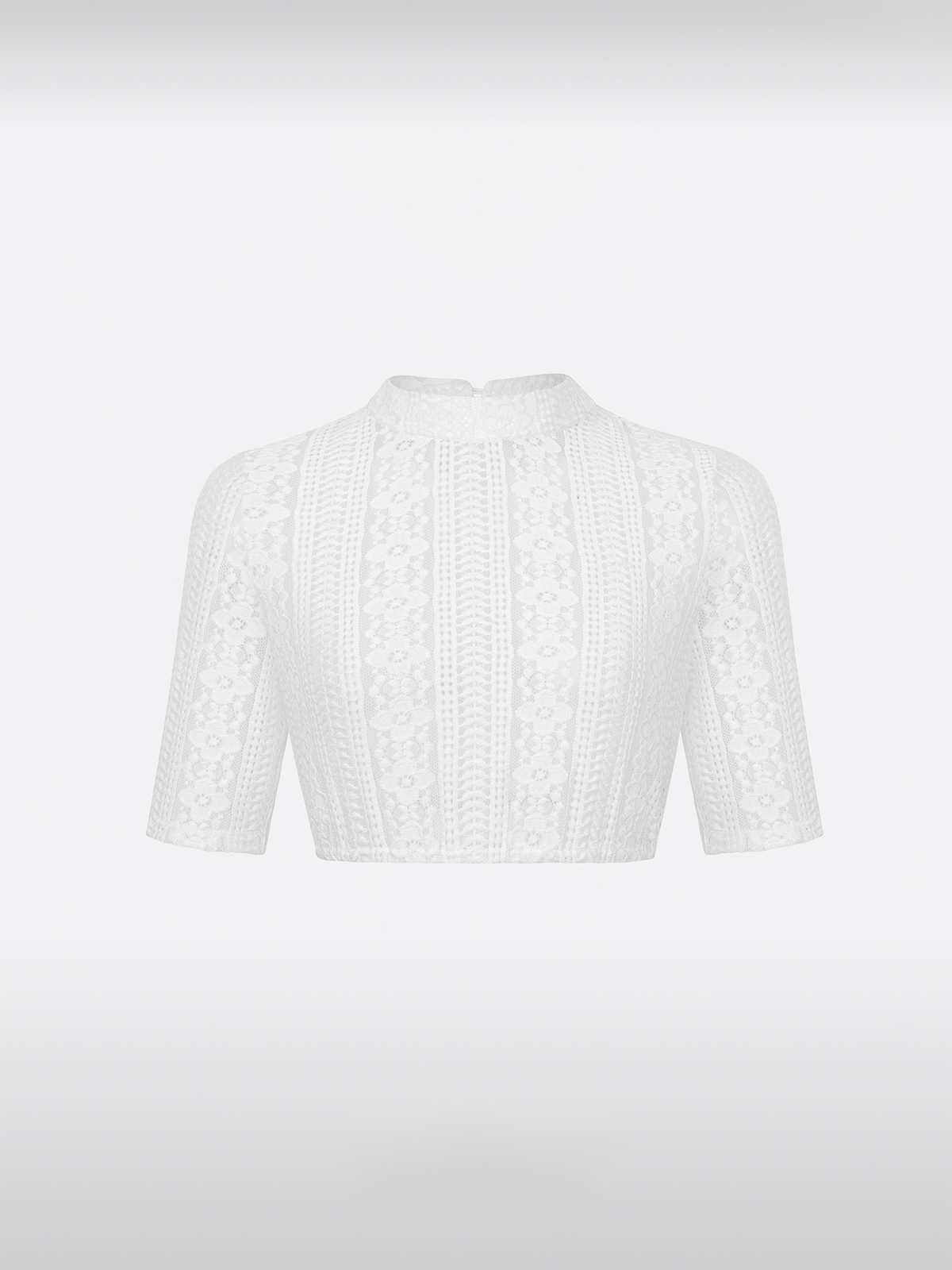 Halbworm High -closely White Ladies Dirndlblous Andora