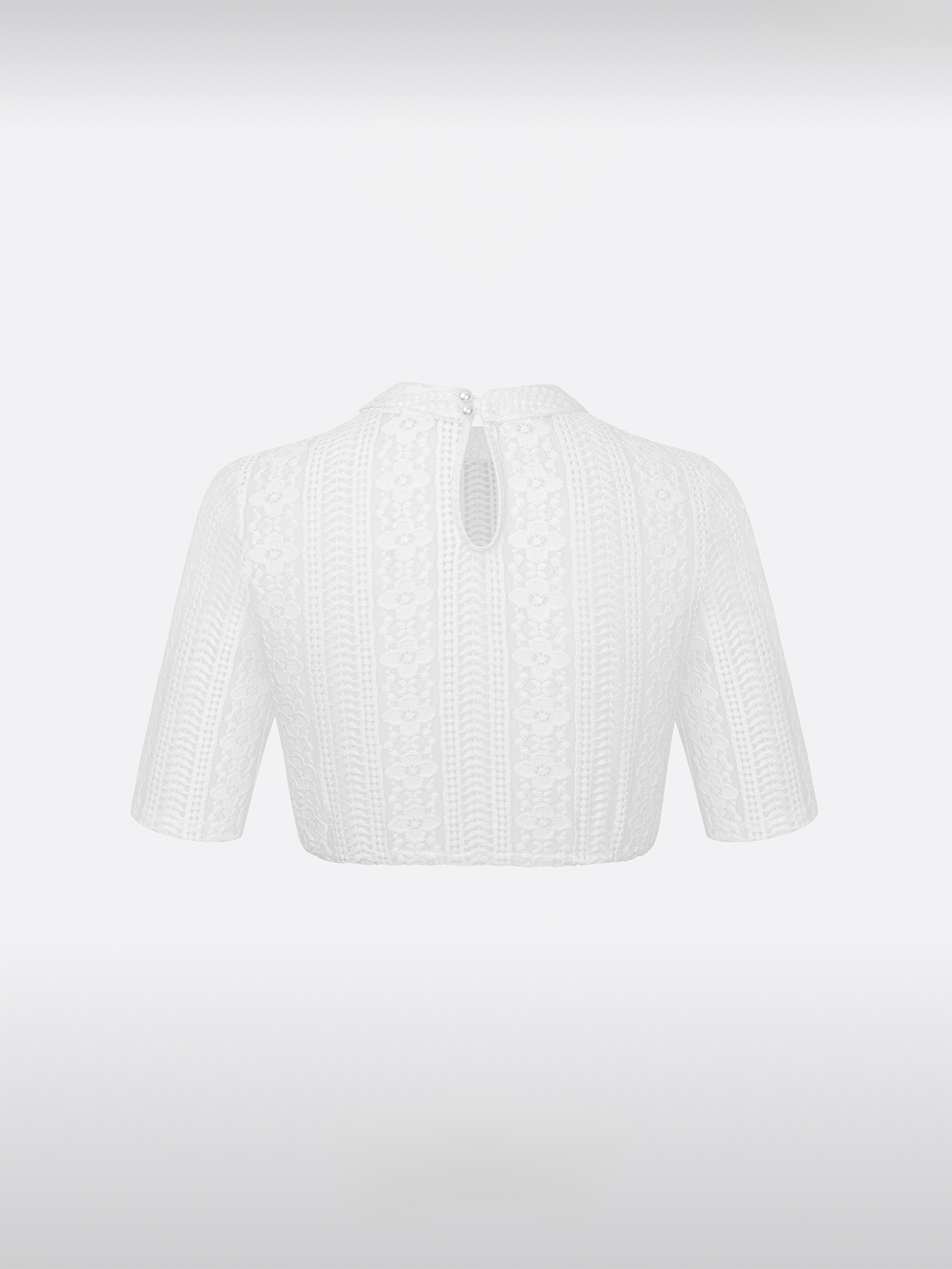 Halbworm High -closely White Ladies Dirndlblous Andora